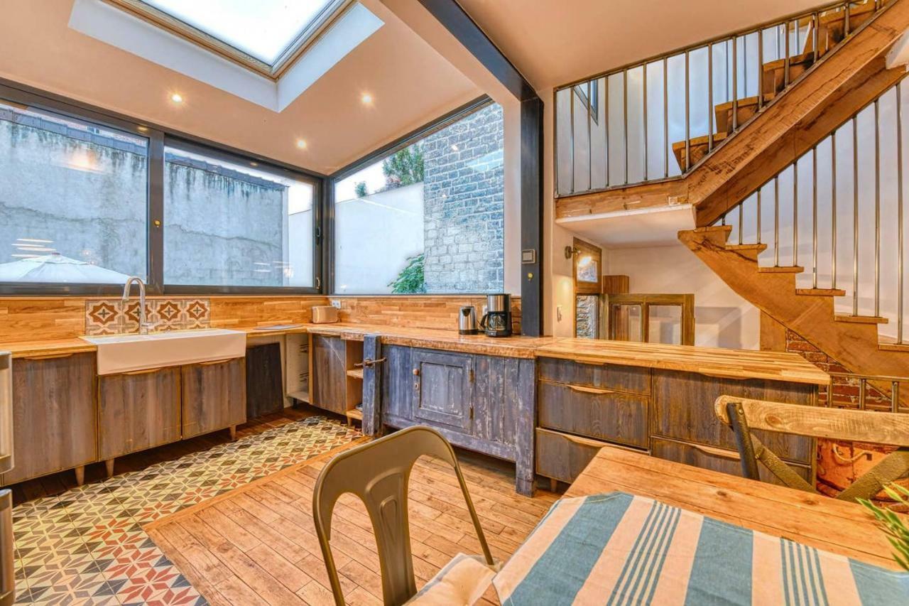 Chic And Vintage House With Garden Villa Сен Дени Екстериор снимка